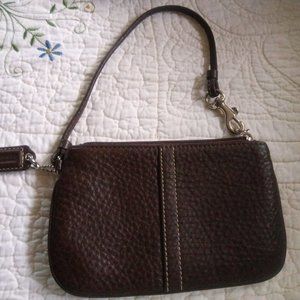 Small Brown Coach  Purse